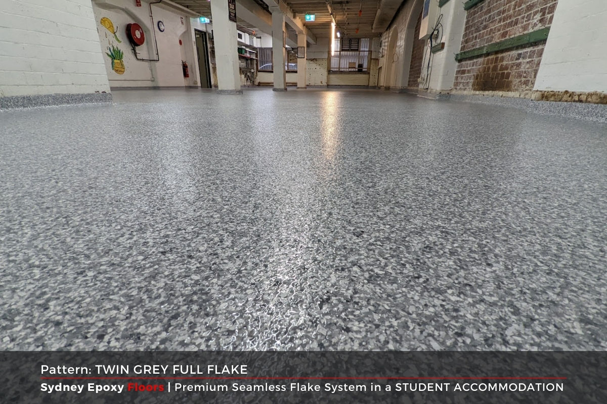 SEF Premium Seamless Epoxy Flake System