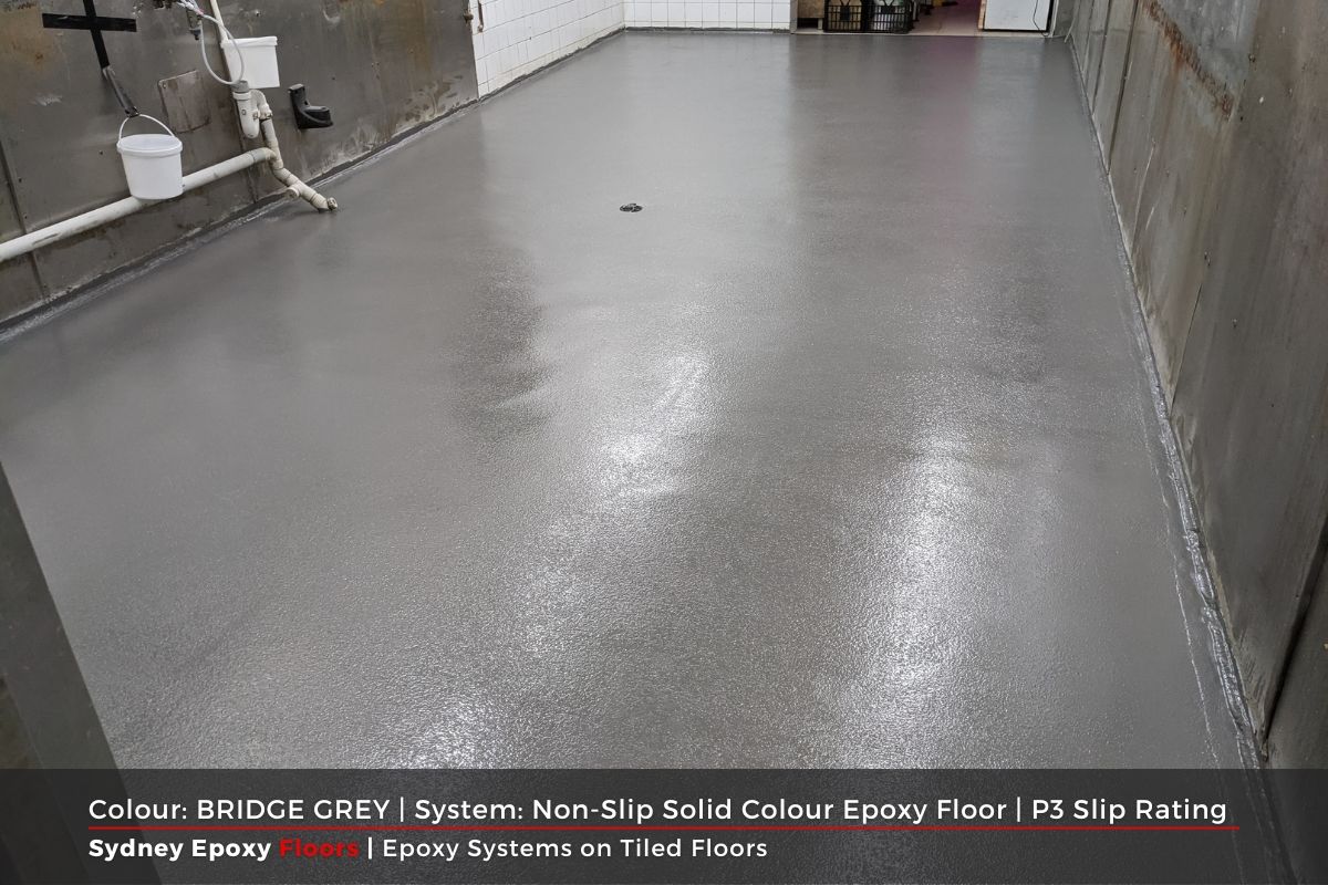 Application of Epoxy Flooring System over Old Tiles, Suitable for