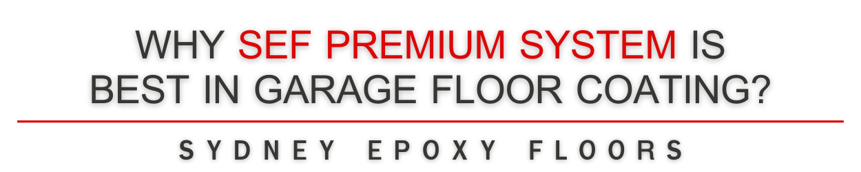 why choose SEF premium flake epoxy system